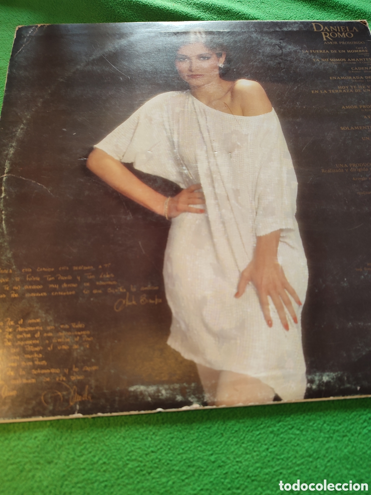 Discos de vinilo: Daniela Romi - Amor prohibido 1984 - Foto 2