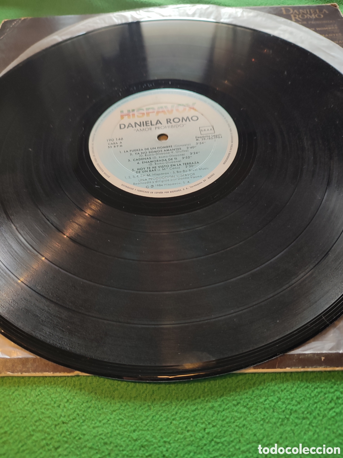 Discos de vinilo: Daniela Romi - Amor prohibido 1984 - Foto 3
