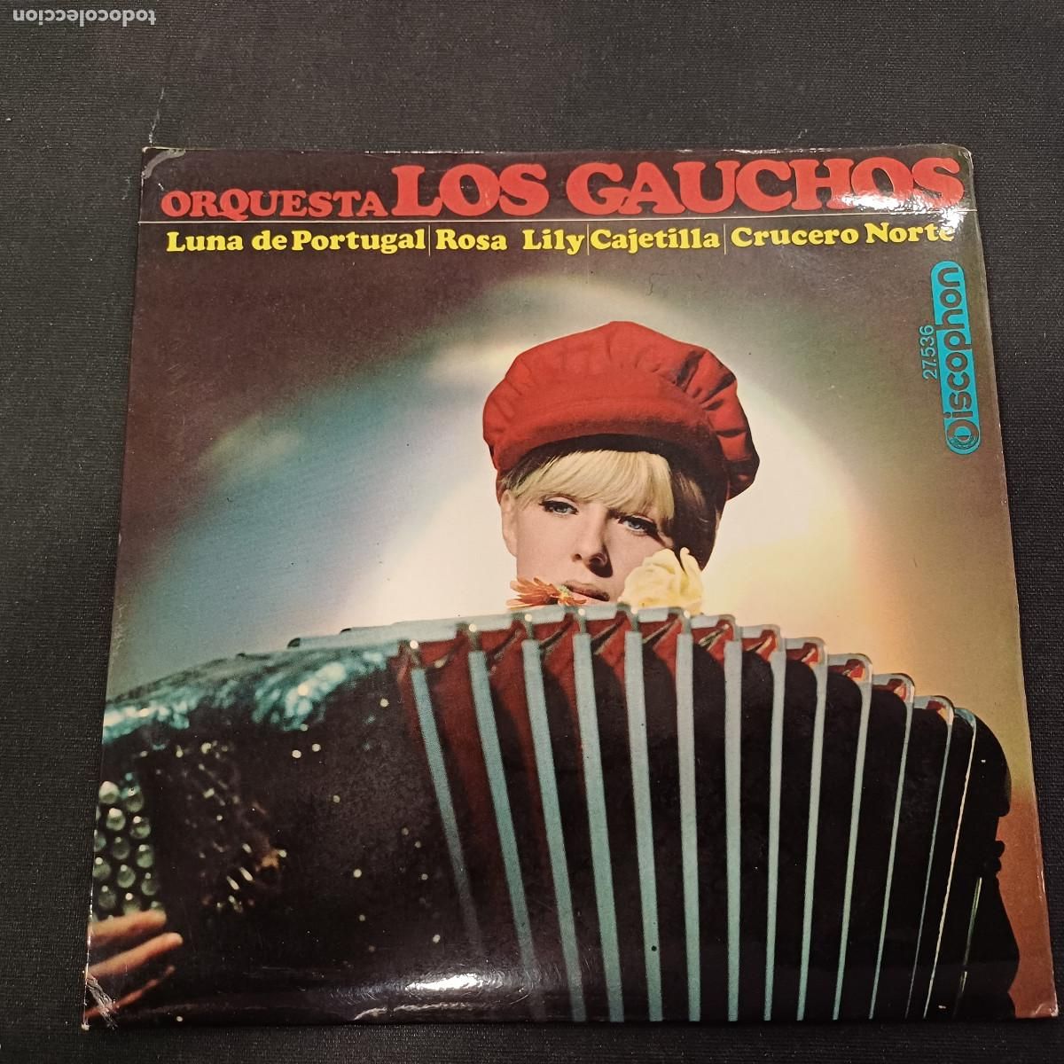 Discos de vinilo: ORQUESTA LOS GAUCHOS/LUNA DE PORTUGAL/SINGLE.