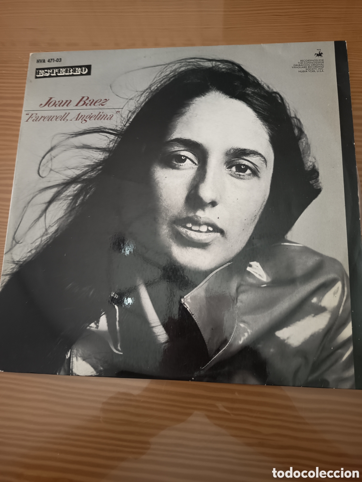 Discos de vinilo: Disco vinilo LP de Joan Baez &rdquo; Farewell, Angelina &rdquo; edici&oacute;n espa&ntilde;ola de 1965