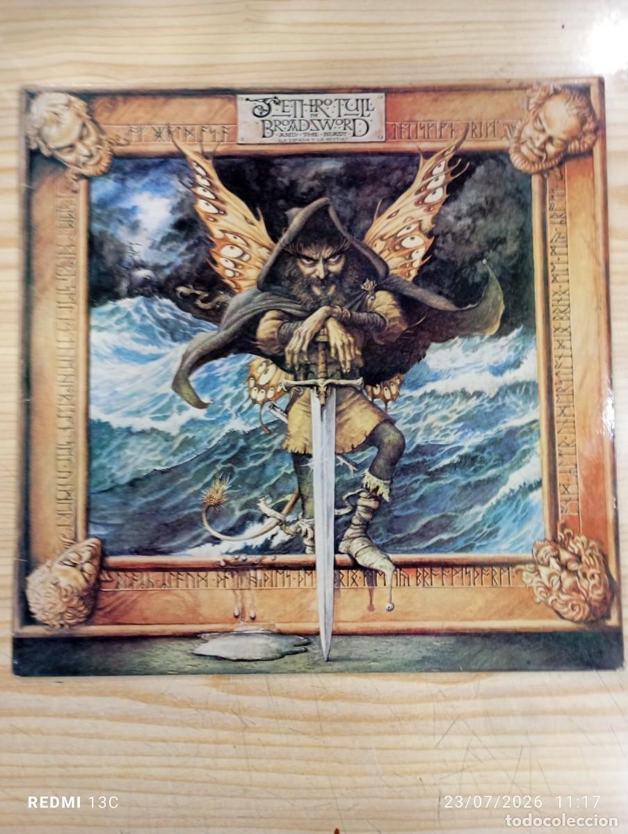 Discos de vinilo: Lp - Jethro Tull &lrm;&ndash; The Broadsword And The Beast = La Espada Y La Bestia - Edicon espa&ntilde;ola 1982