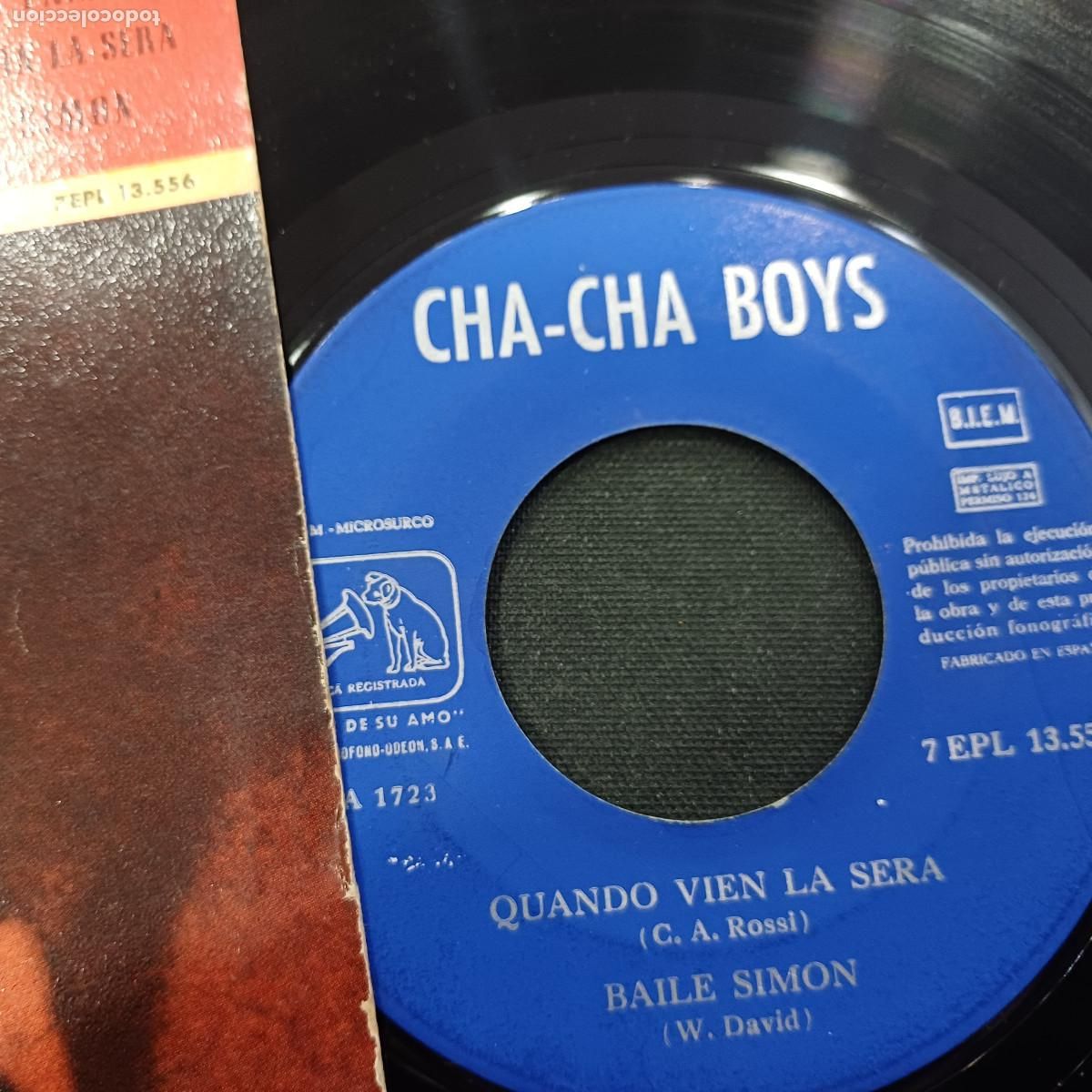 Discos de vinilo: CHA CHA BOYS/MAMBO/SINGLE. - Foto 2