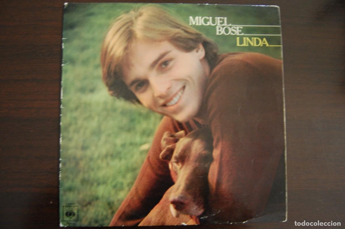 Discos de vinilo: MIGUEL BOSE -LINDA- LP CBS - Foto 1