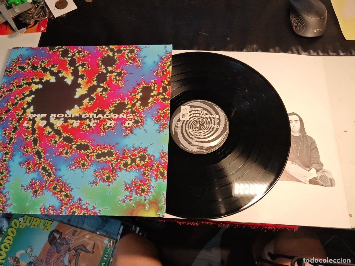 Discos de vinilo: the soup dragons love god como nuevo encarte 1990 indie rock