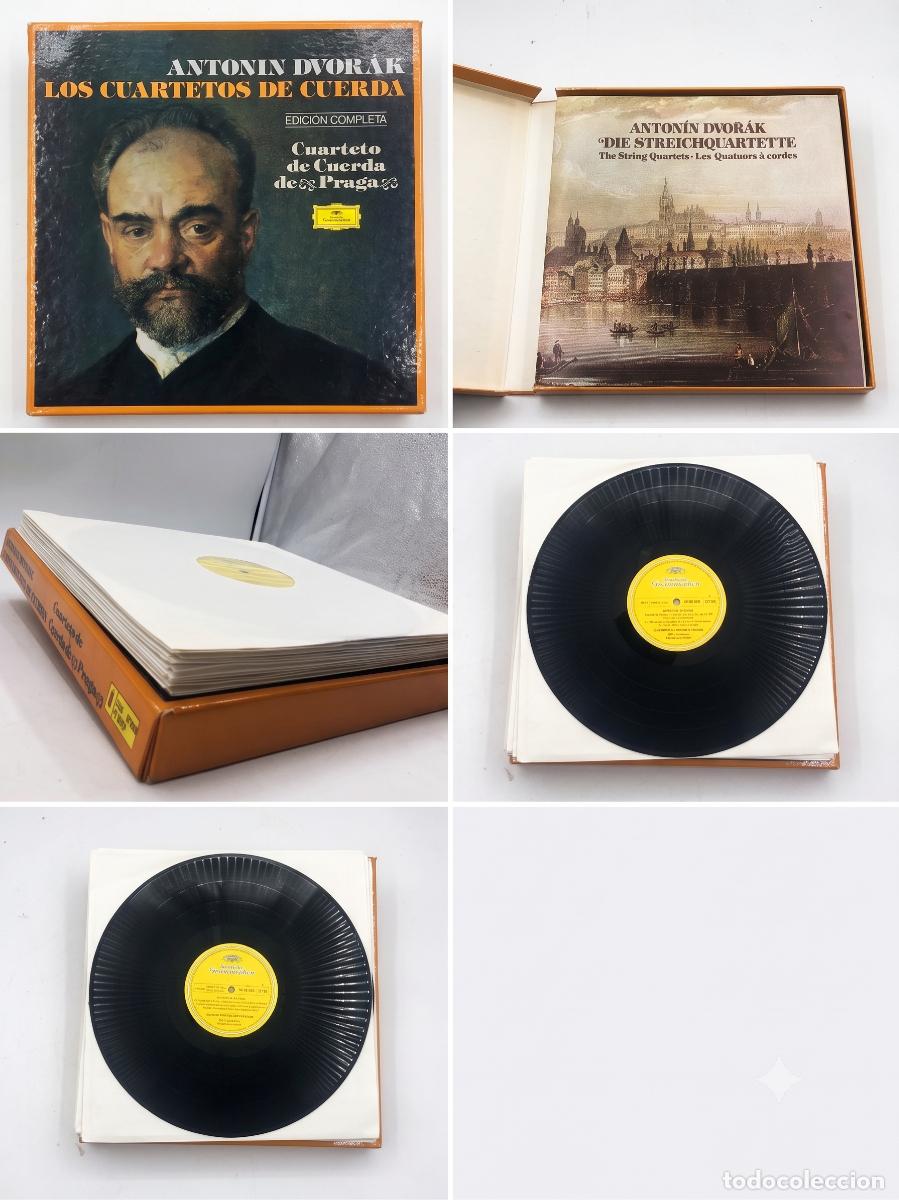 Discos de vinilo: Lote Vinilo Box Set 12 LP - Dvorak: Los Cuartetos de Cuerda - Cuarteto Praga - Deutsche Grammopho