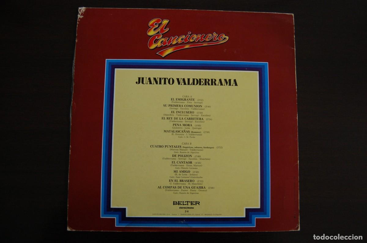 Discos de vinilo: JUANITO VALDERRAMA LP en vinilo - Foto 2