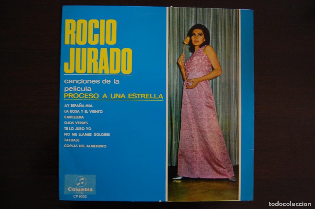 Discos de vinilo: ROC&Iacute;O JURADO &rdquo;PROCESO A UNA ESTRELLA&rdquo;