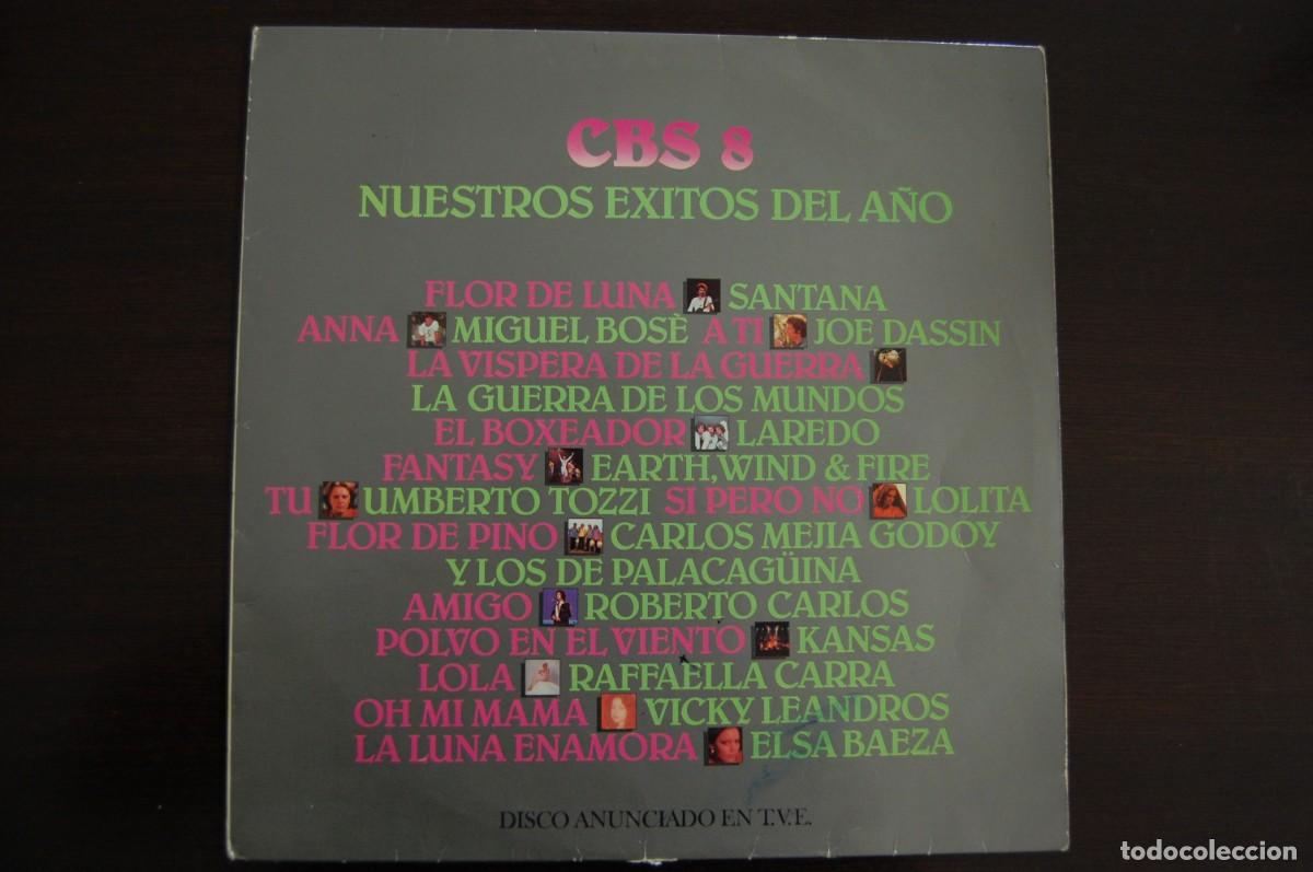 Disques de vinyle: NUESTROS &Eacute;XITOS DEL A&Ntilde;O CBS 8