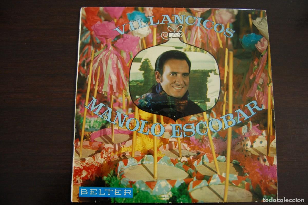 Discos de vinilo: MANOLO ESCOBAR Villancicos de Manolo Escobar