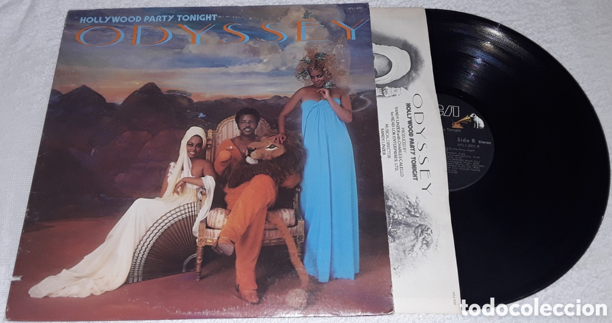Discos de vinilo: LP - ODYSSEY - HOLLYWOOD PARTY TONIGHT - MADE IN USA
