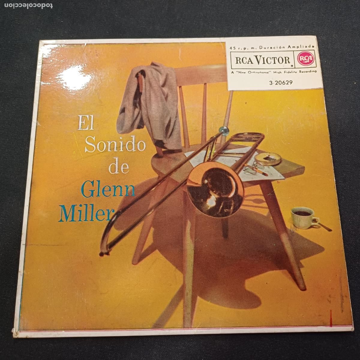 Discos de vinilo: GLENN MILLER/LEVANDO ANCLAS/SINGLE. - Foto 1