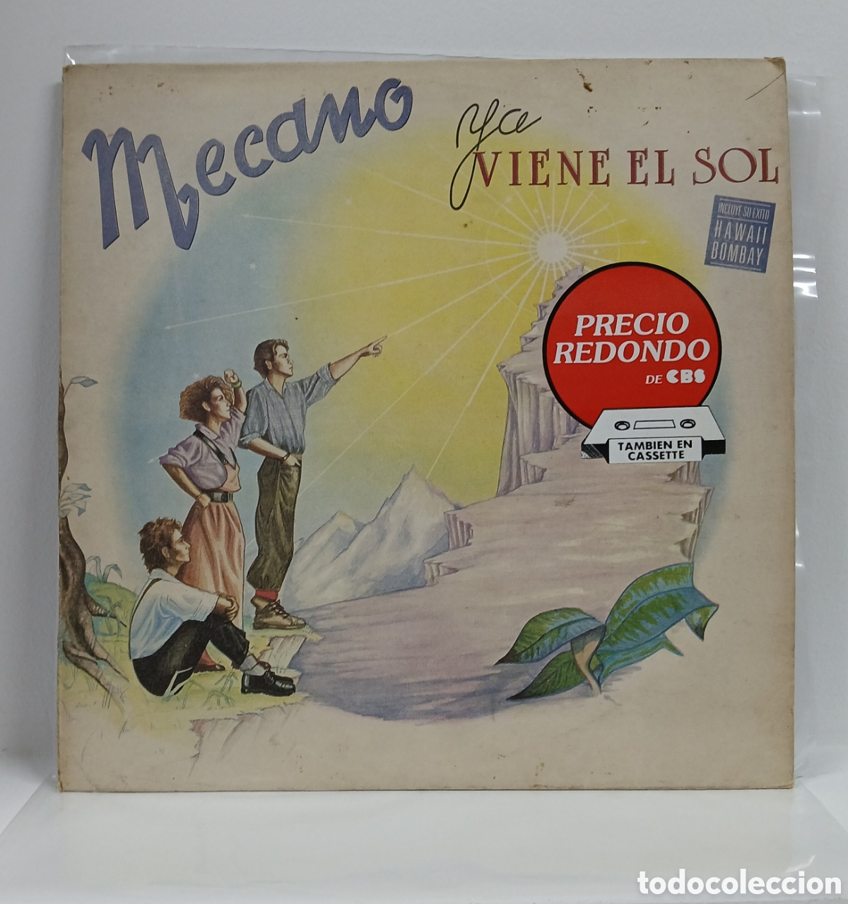 Discos de vinilo: MECANO &rdquo;YA VIENE EL SOL&rdquo; LP. REED. 1986. (VG+)