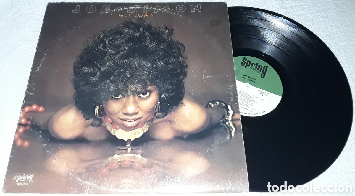 Discos de vinilo: LP - JOE SIMON - GET DOWN - MADE IN USA 1975