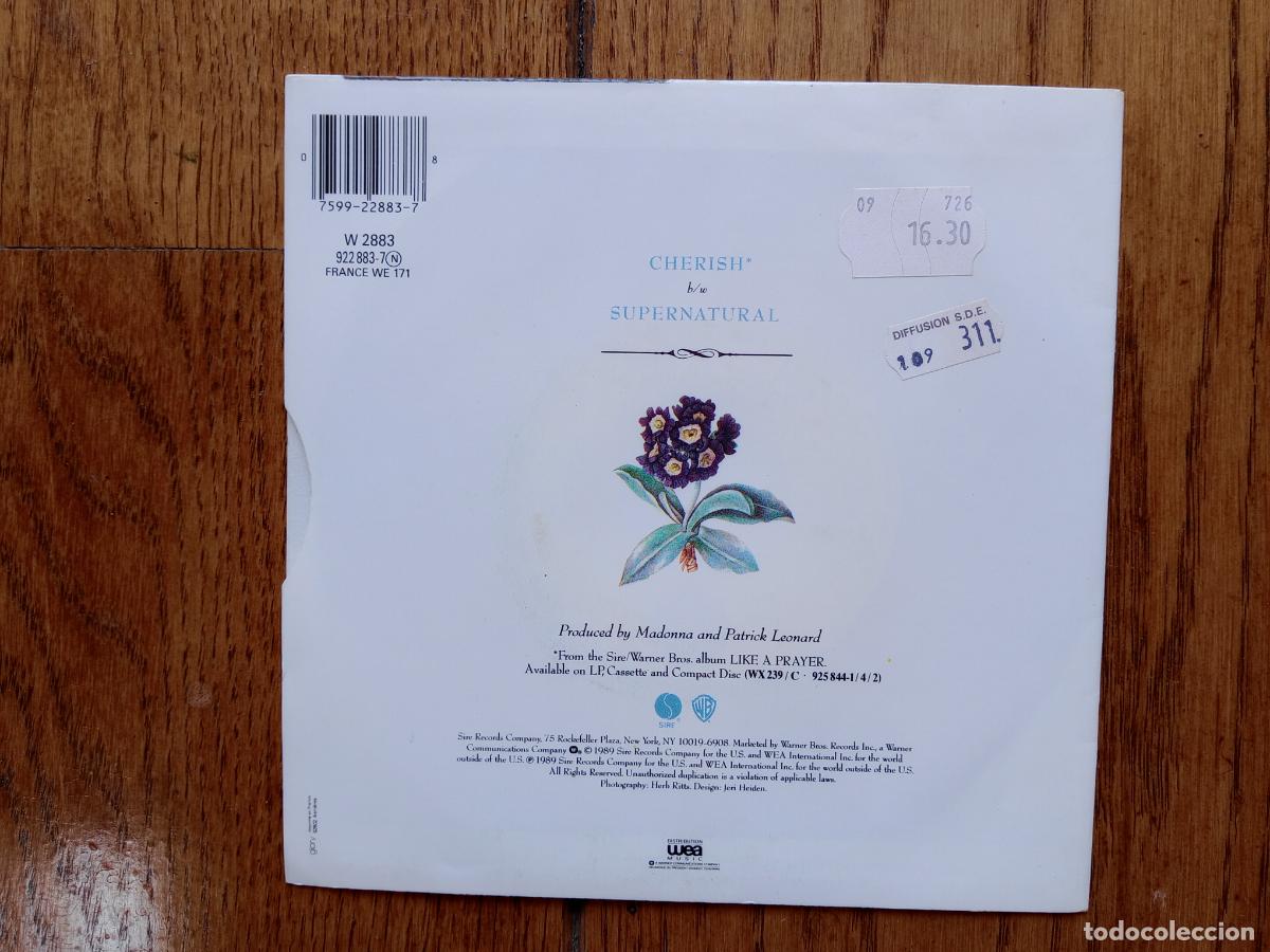 Discos de vinilo: Madonna - cherish + supernatural - Foto 2