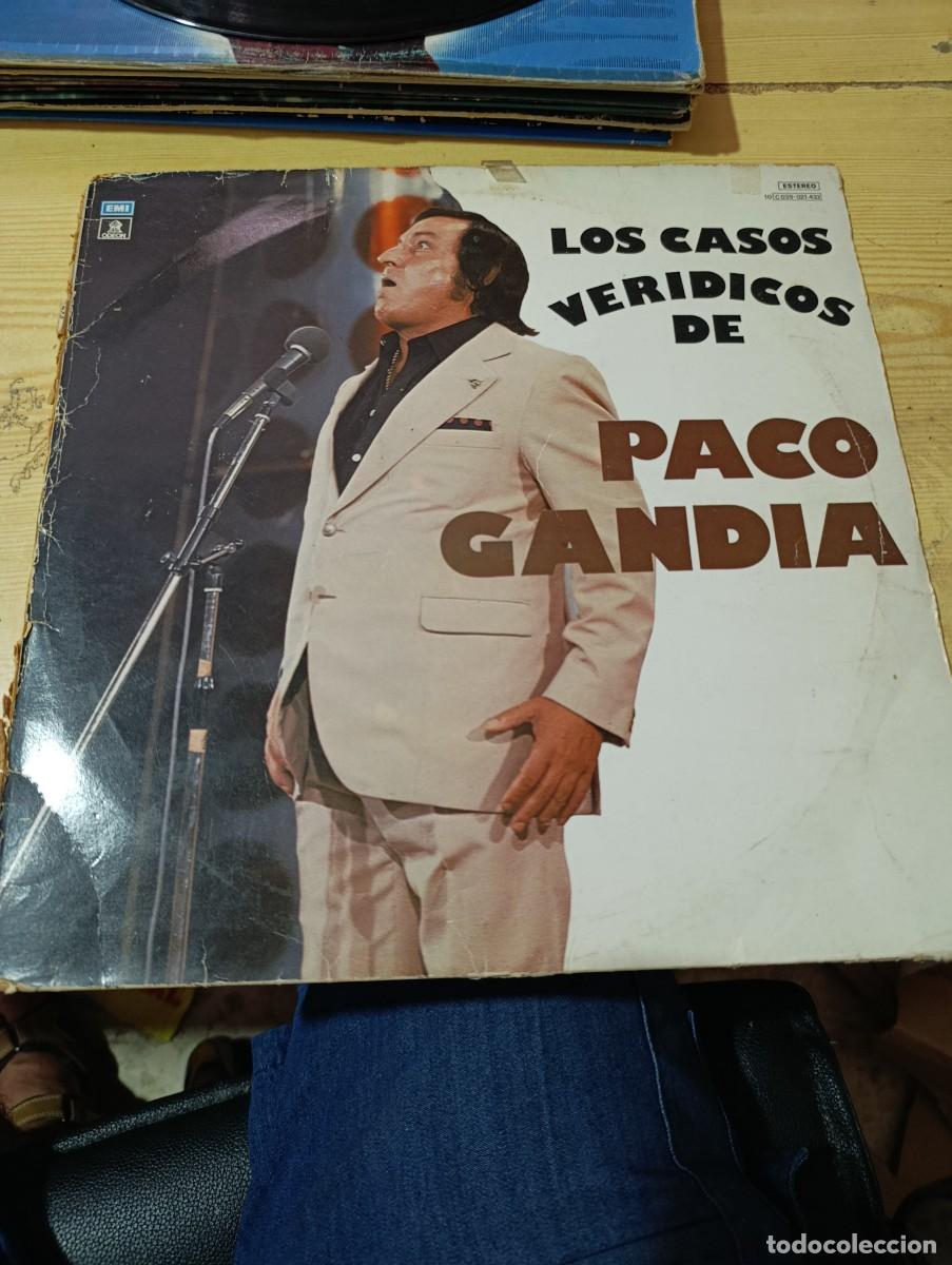 Discos de vinilo: LOS CASOS VERIDICOS DE PACO GANDIA. SEVILLANA DE LA SUEGRA. C2V