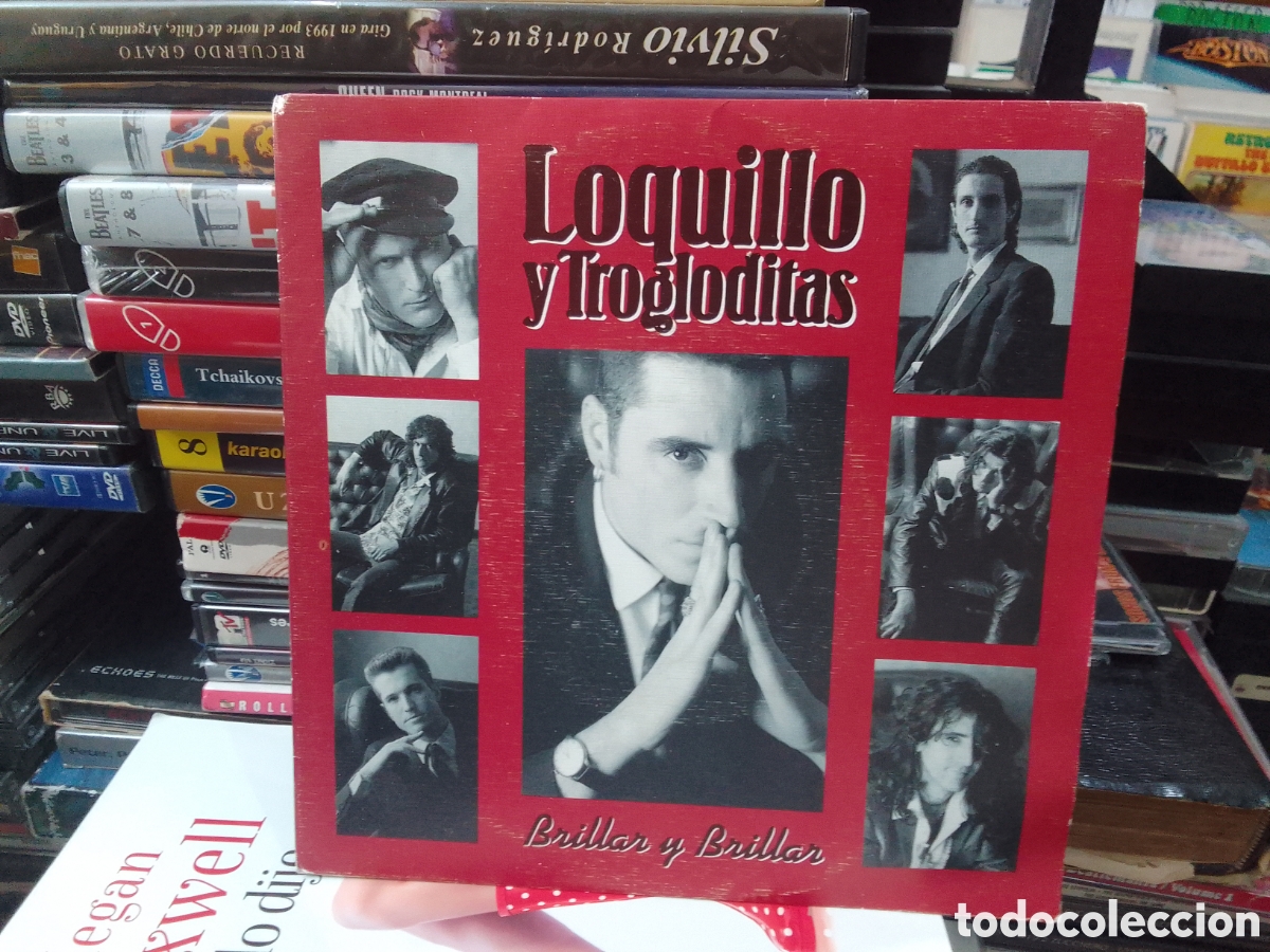 Discos de vinilo: Loquillo y Trogloditas - Brillar y brillar,promo