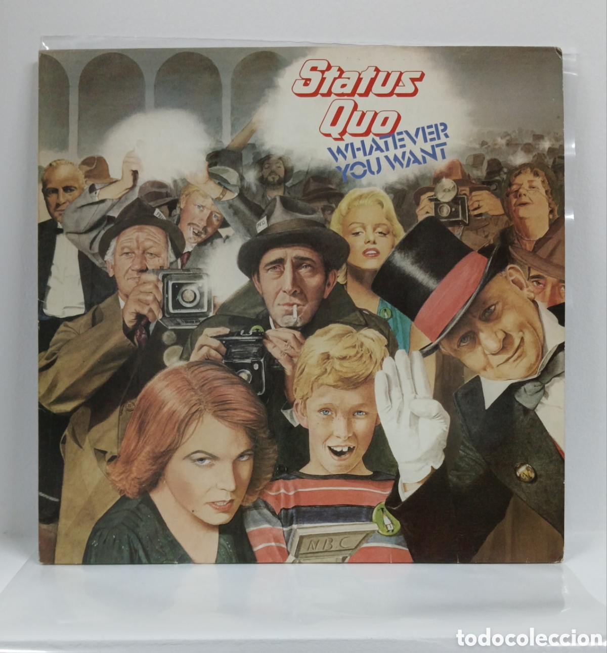 Discos de vinilo: STATUS QUO &rdquo;WHATEVER YOU WANT&rdquo; LP. ORIG. GERMANY. 1979 (VG++)