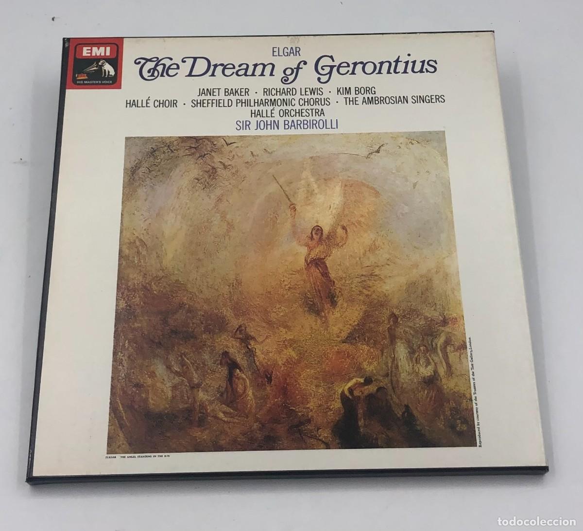 Discos de vinilo: 2 LP Box Set - ELGAR: The Dream of Gerontius - SIR JOHN BARBIROLLI / JANET BAKER - HMV ASD 648/649 -