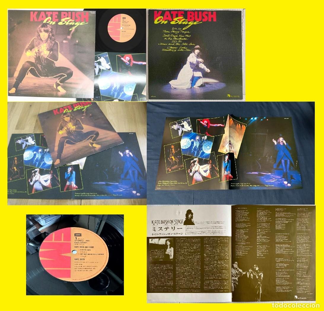 Discos de vinilo: Kate Bush, On Stage 1979, RARE EDIT ORG JAPAN + POSTER-INSERT, EXC !!