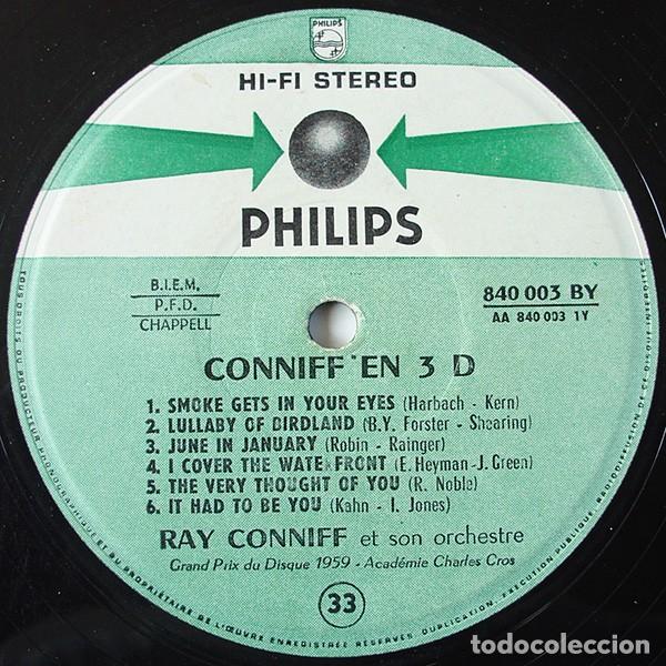 Discos de vinilo: Ray Conniff Et Son Orchestre - Ray Conniff En 3 D (LP Vinilo) - Foto 2