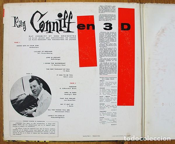 Discos de vinilo: Ray Conniff Et Son Orchestre - Ray Conniff En 3 D (LP Vinilo) - Foto 3