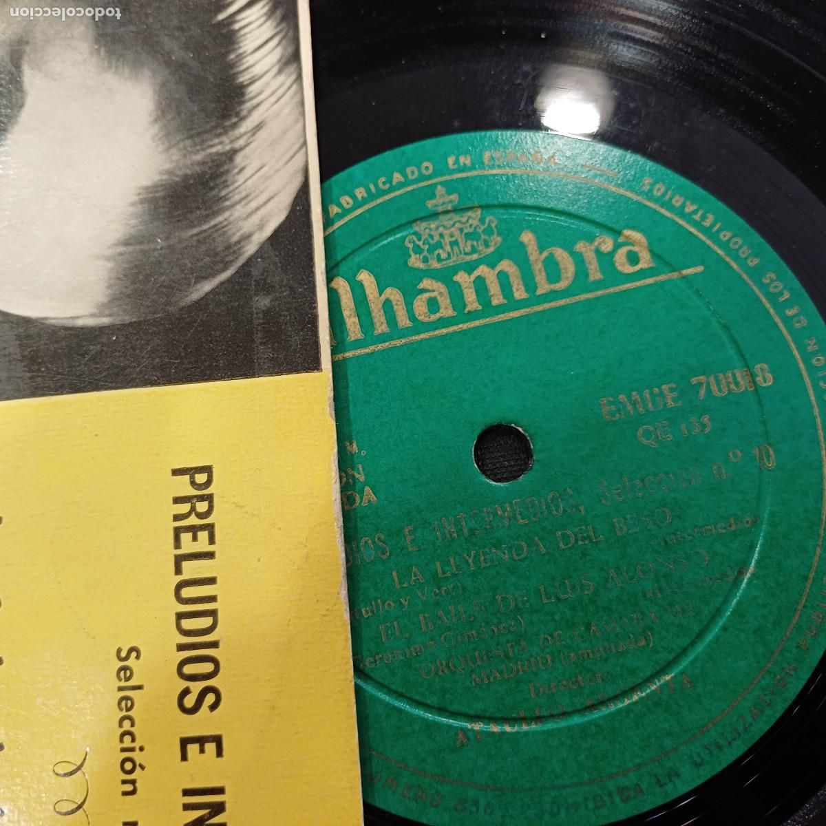 Discos de vinilo: ATAULFO ARGENTA/LA BODA DE LUIS ALONSO/SINGLE. - Foto 2