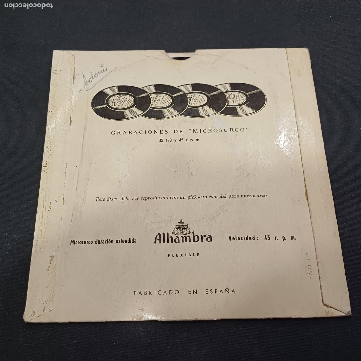 Discos de vinilo: ATAULFO ARGENTA/LA BODA DE LUIS ALONSO/SINGLE. - Foto 3