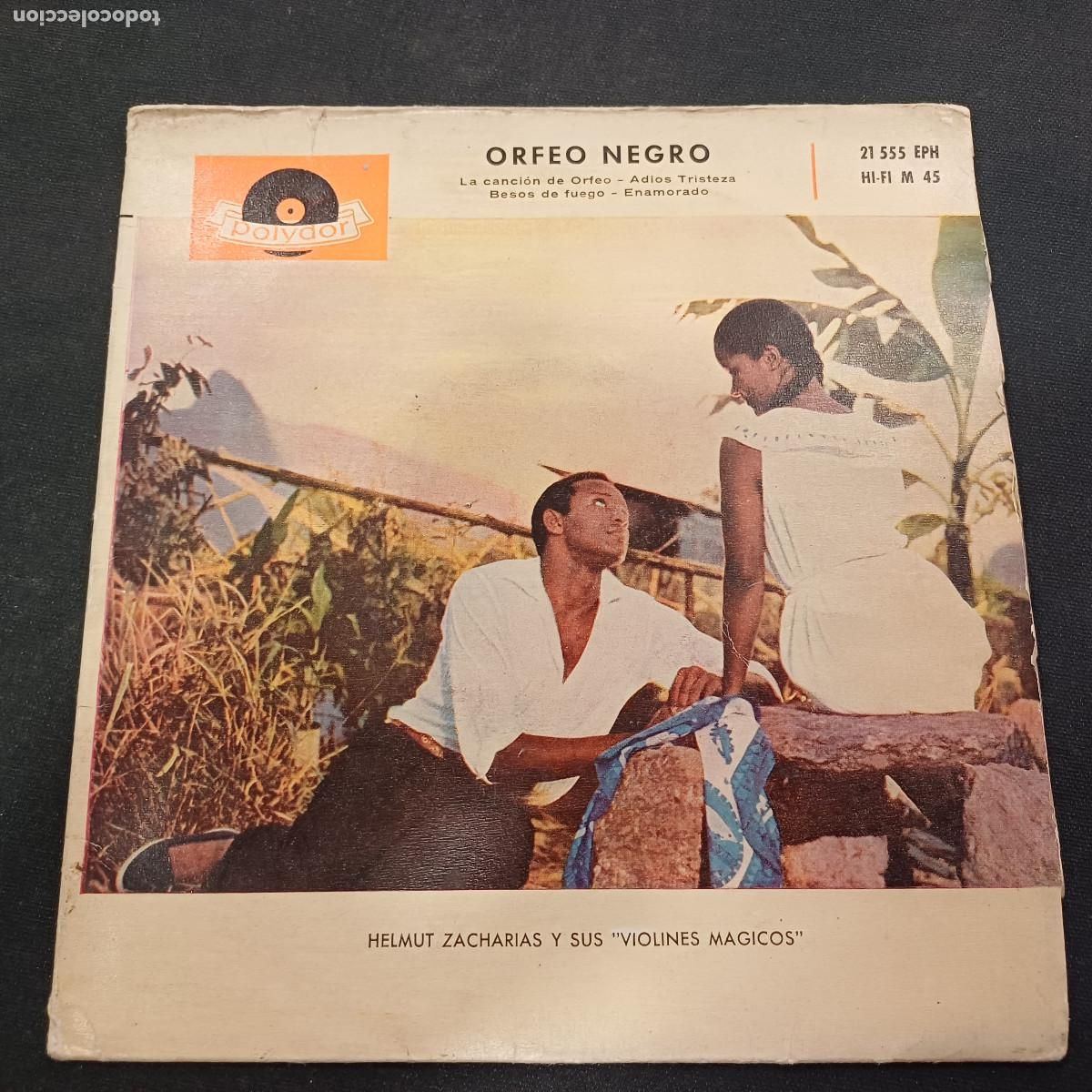 Discos de vinilo: ORFEO NEGRO/LA CANCION DE ORFEO/SINGLE.