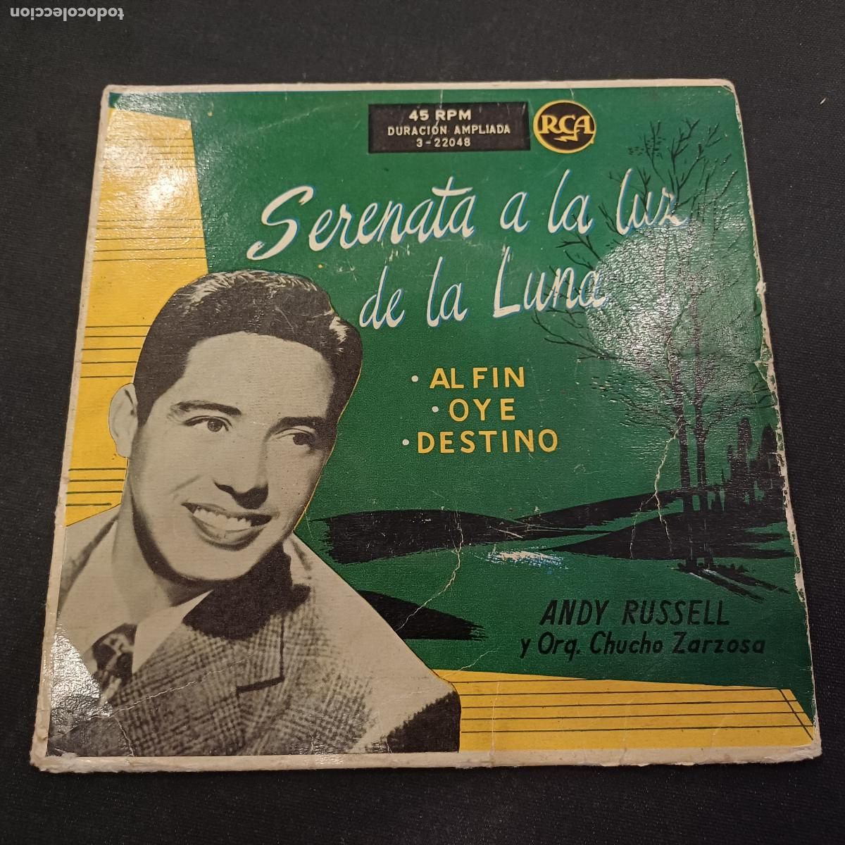 Discos de vinilo: ANDY ROSELL/SERENATA A LA LUZ DE LA LUNA/SINGLE. - Foto 1
