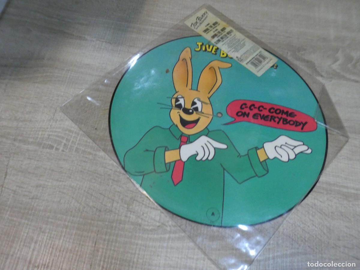 Discos de vinilo: ARKANSAS1980 EXPRO726 VINILO BUEN ESTADO MAXI PICTURE DISC JIVE BUNNY MASTERMIXERS
