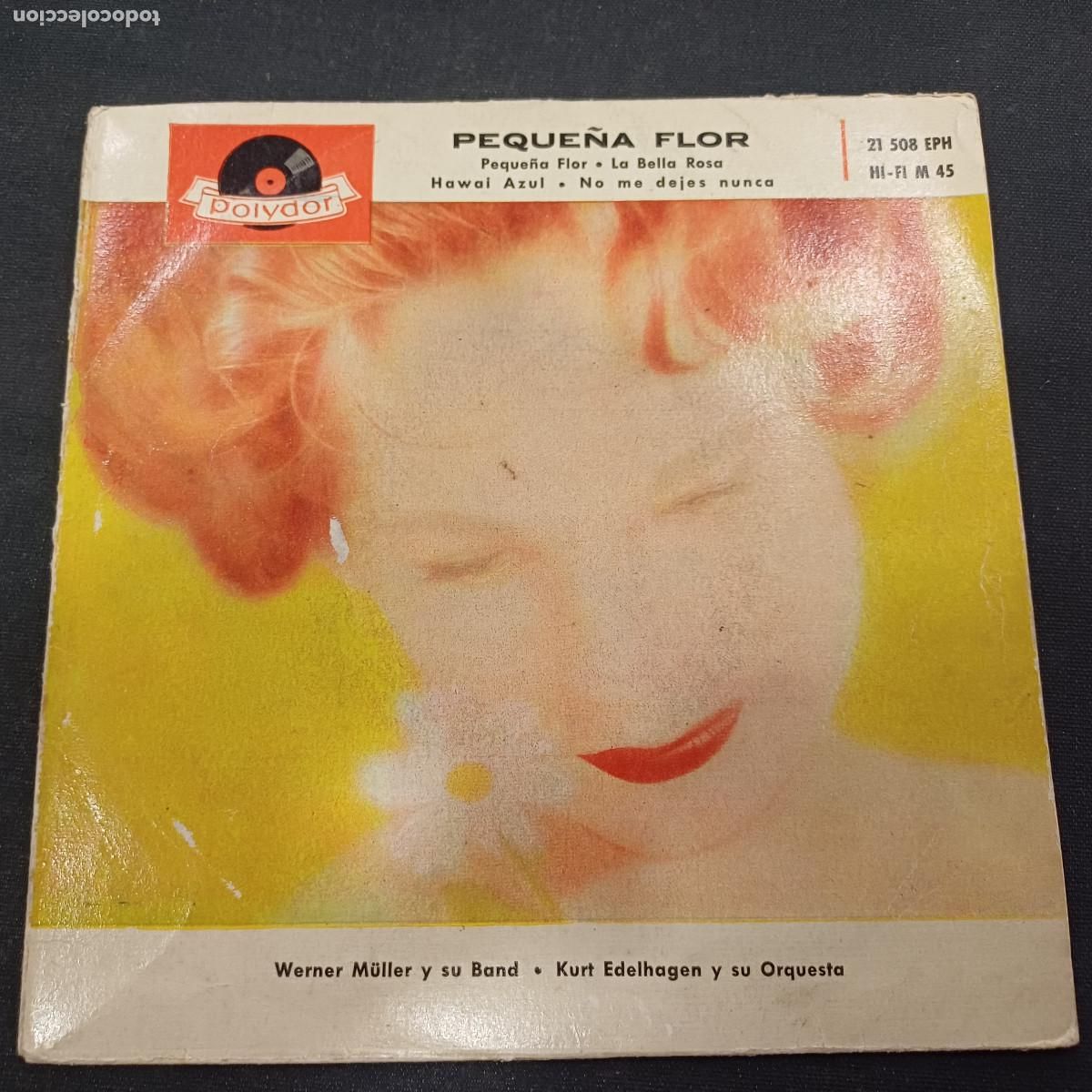 Discos de vinilo: WERNER MULLER Y SU BANDY/PEQUE&Ntilde;A FLOR/SINGLE.