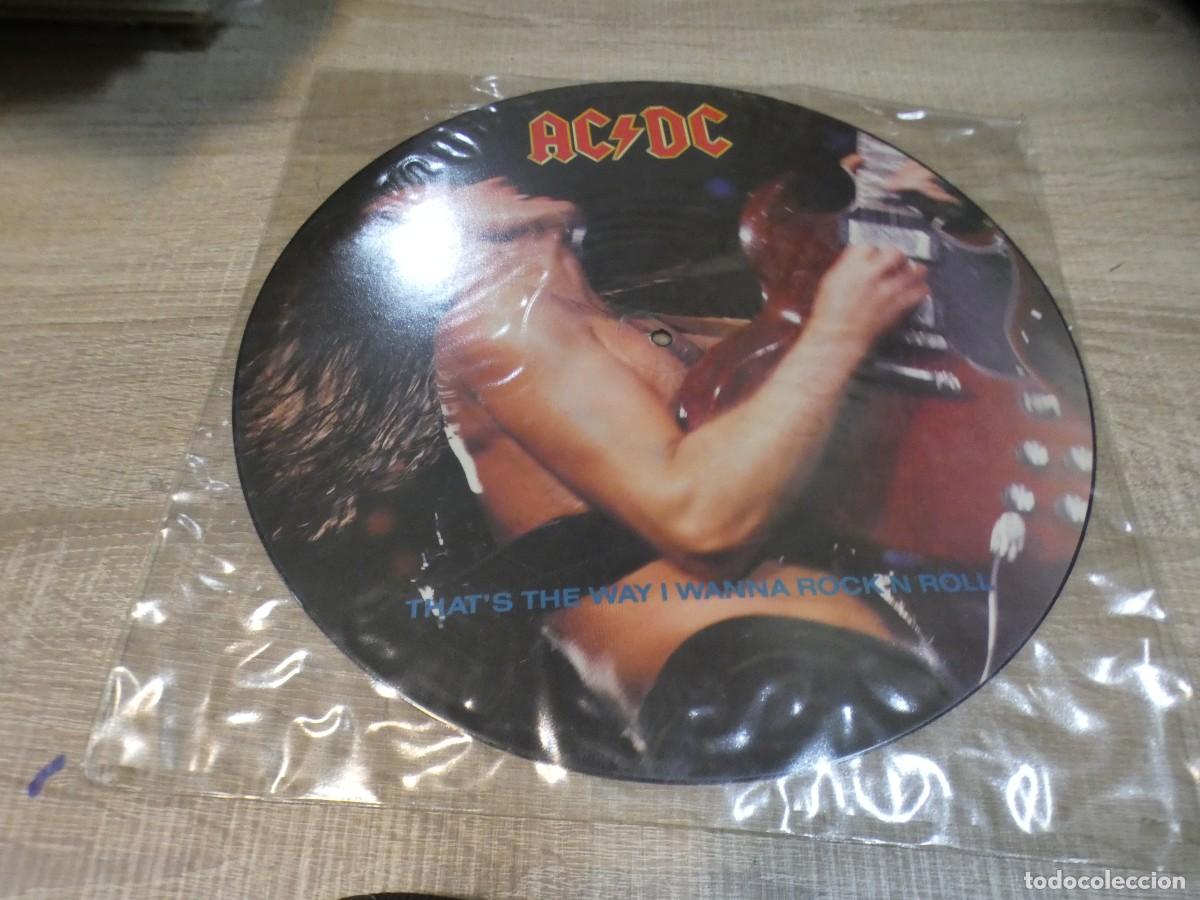 Discos de vinilo: ARKANSAS1980 EXPRO726 VINILO BUEN ESTADO AC DC AC/DC ACDC FOTODISCO PICUTRE DISC JEBI GARRULO