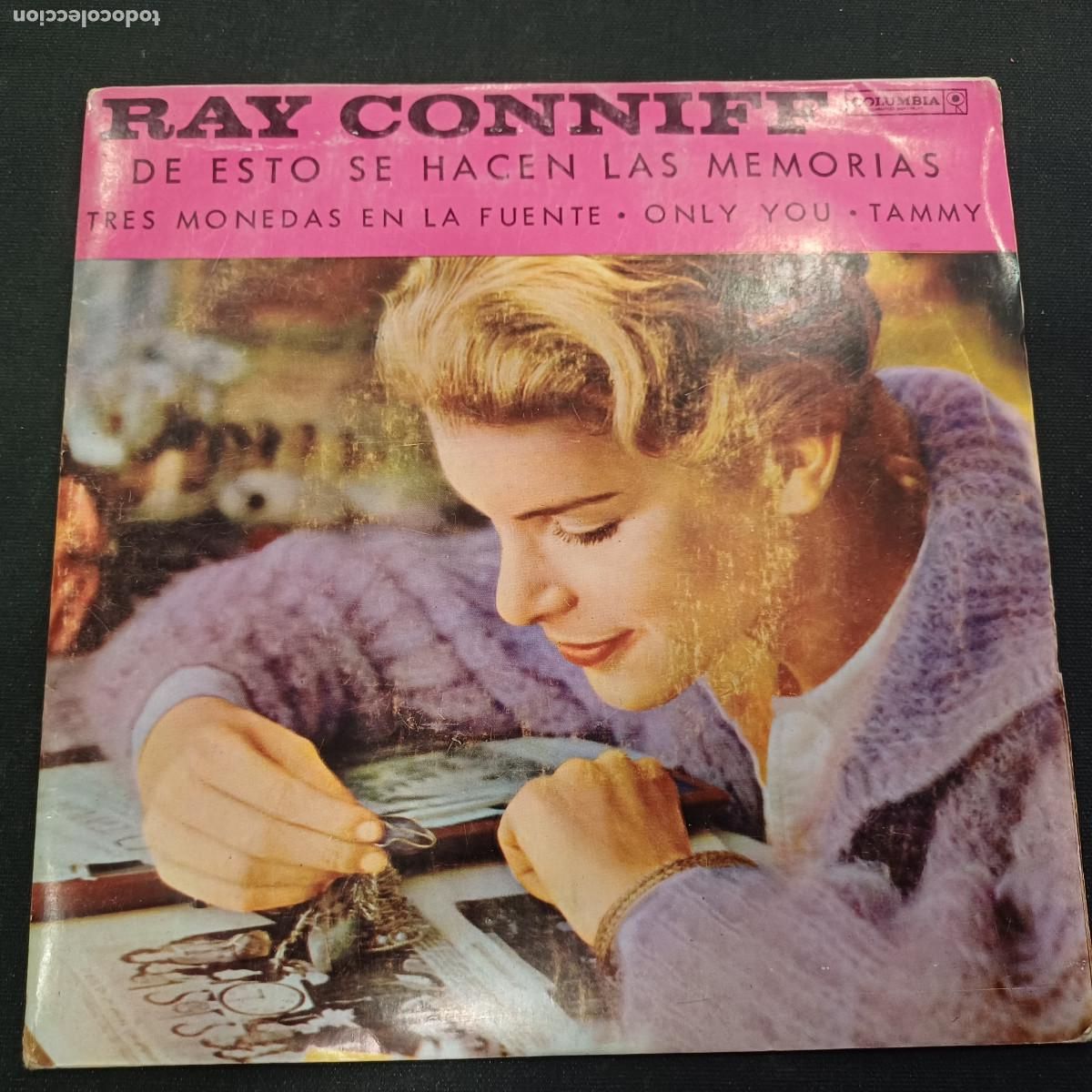 Discos de vinilo: RAY CONNIFF/DE ESTO SE HACEN LAS MEMORIAS/SINGLE. - Foto 1