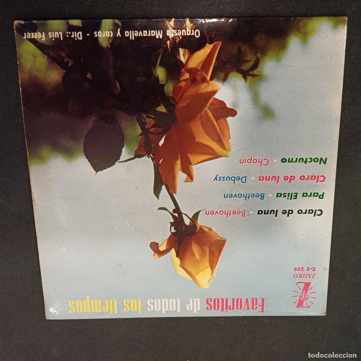 Discos de vinilo: ORQUESTA MIRAVELLA/CLARO DE LUNA/SINGLE.