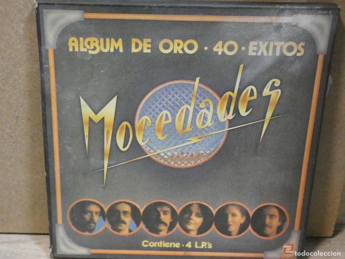 Discos de vinilo: ARKANSAS1980 EXPRO726 VINILO BUEN ESTADO CAJA 4 LPS MOCEDADES, COLOR TAPA ALGO TOCADO