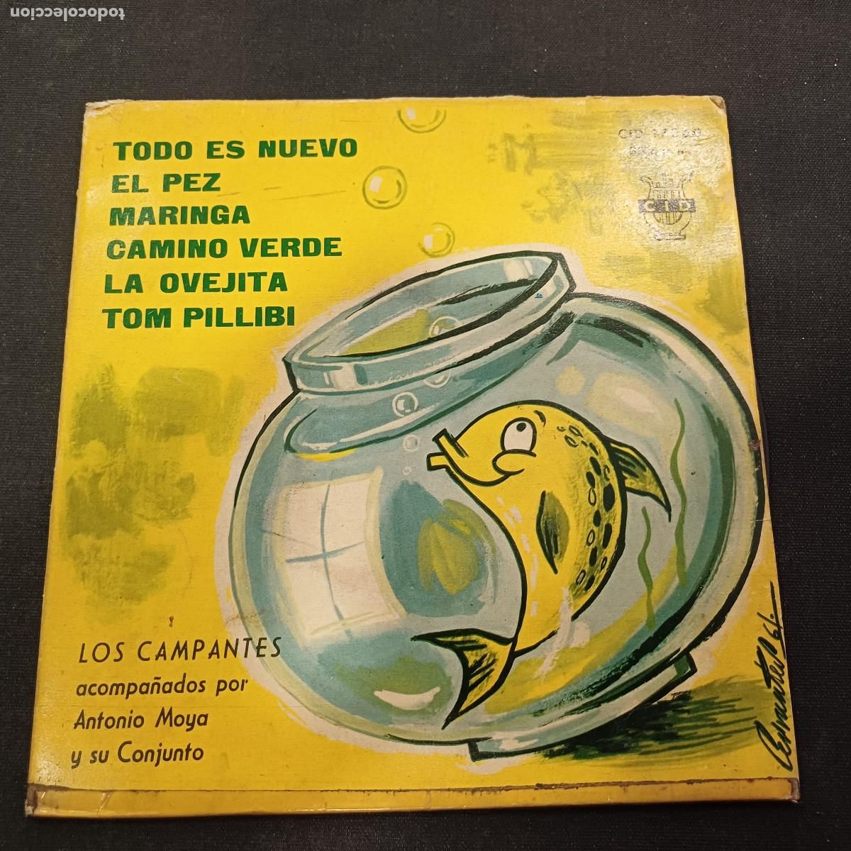 Discos de vinilo: LOS CAMPANTES Y SU CONJUNTO/TODO ES NUEVO/SINGLE.