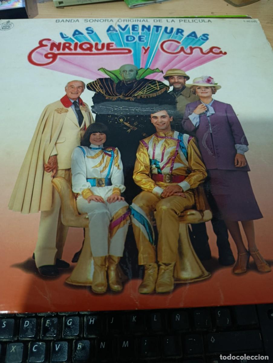 Discos de vinilo: BANDA SONORA ORIGINAL DE LA PELICULA LAS AVENTURA DE ENRIQUE Y ANA. C2V