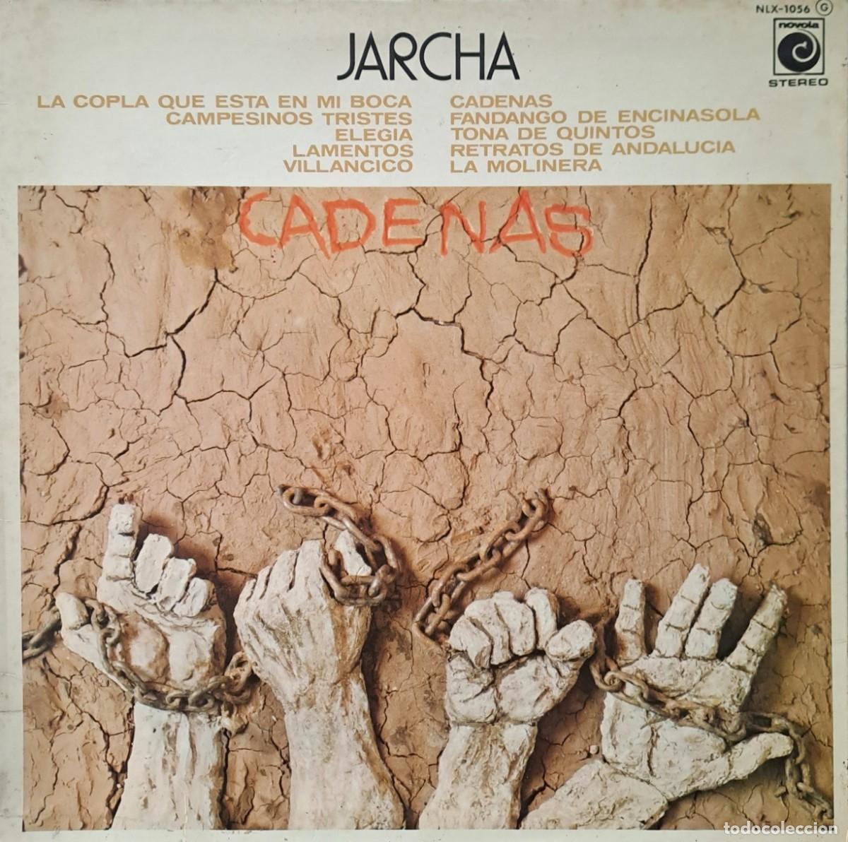 Discos de vinilo: LPs JARCHA. LA COPLA ESTA EN MI BOCA, CADENAS..... LP-GESP-288