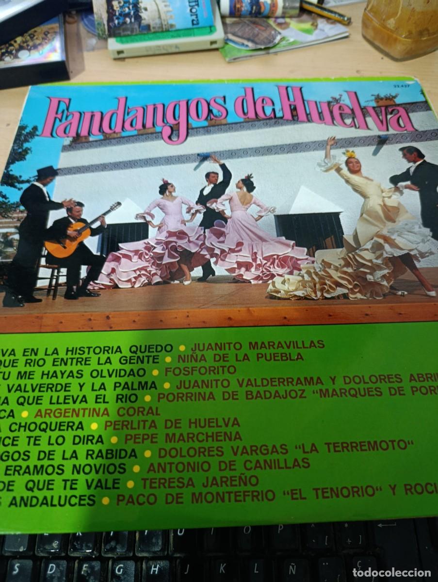 Discos de vinilo: FANDANGOS DE HUELVA. C2V