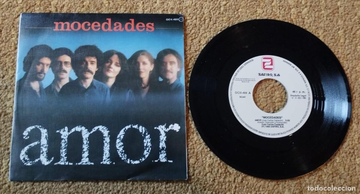 Discos de vinilo: SINGLE: MOCEDADES, AMOR + ACUNALE, ZAFIRO S.A., A&Ntilde;O 1980.