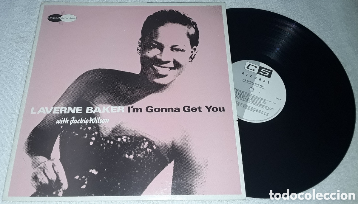 Discos de vinilo: LP- LAVERNE BAKER - I'M GONNA GET YOU - MADE IN UK - LAVERN BAKER with JACKIE WILSON