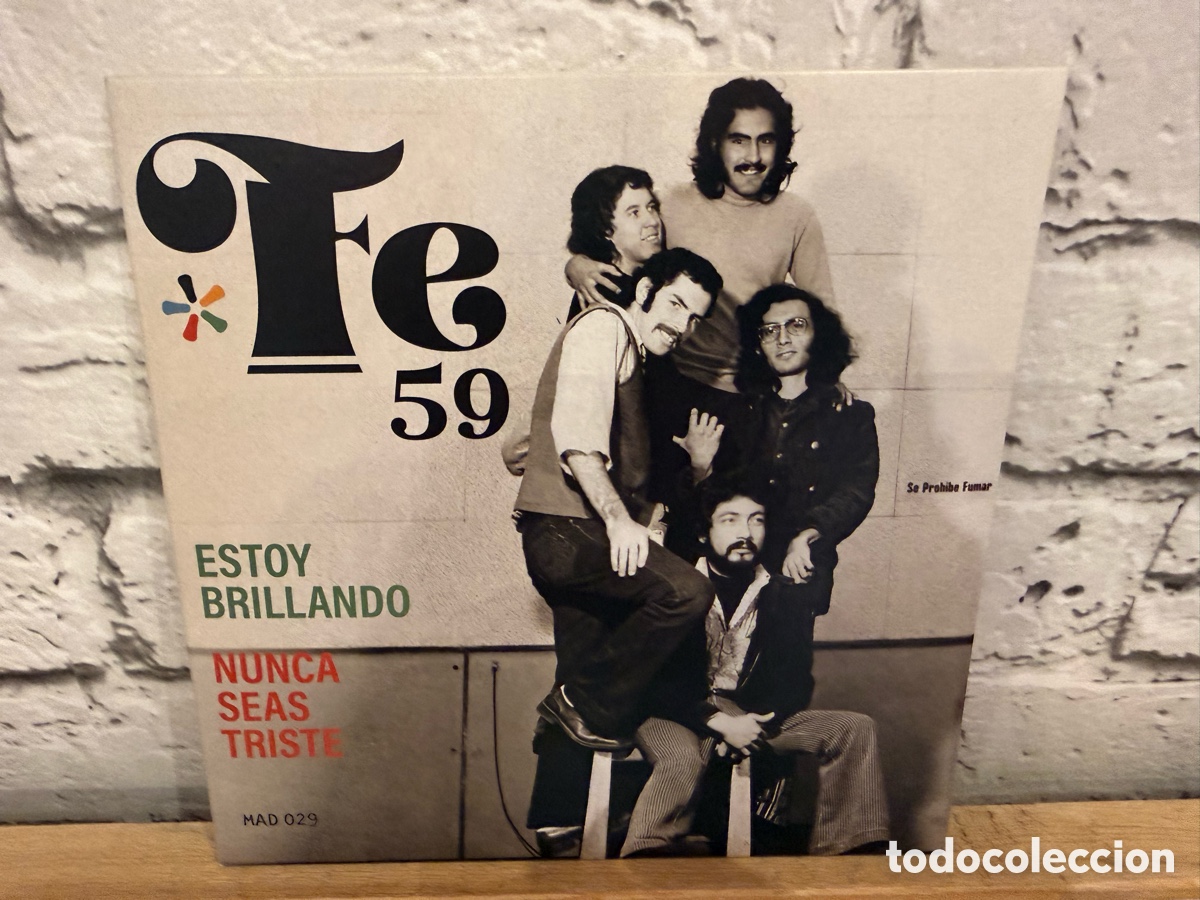 Discos de vinilo: SINGLE FE 59 - ESTOY BRILLANDO / ED. LTD Y NUMERADA MADMUA RECORDS 2021