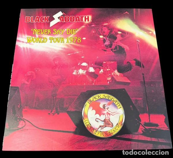 Discos de vinilo: Black Sabbath &ndash; 'Never Say Die' World Tour 1978 LP