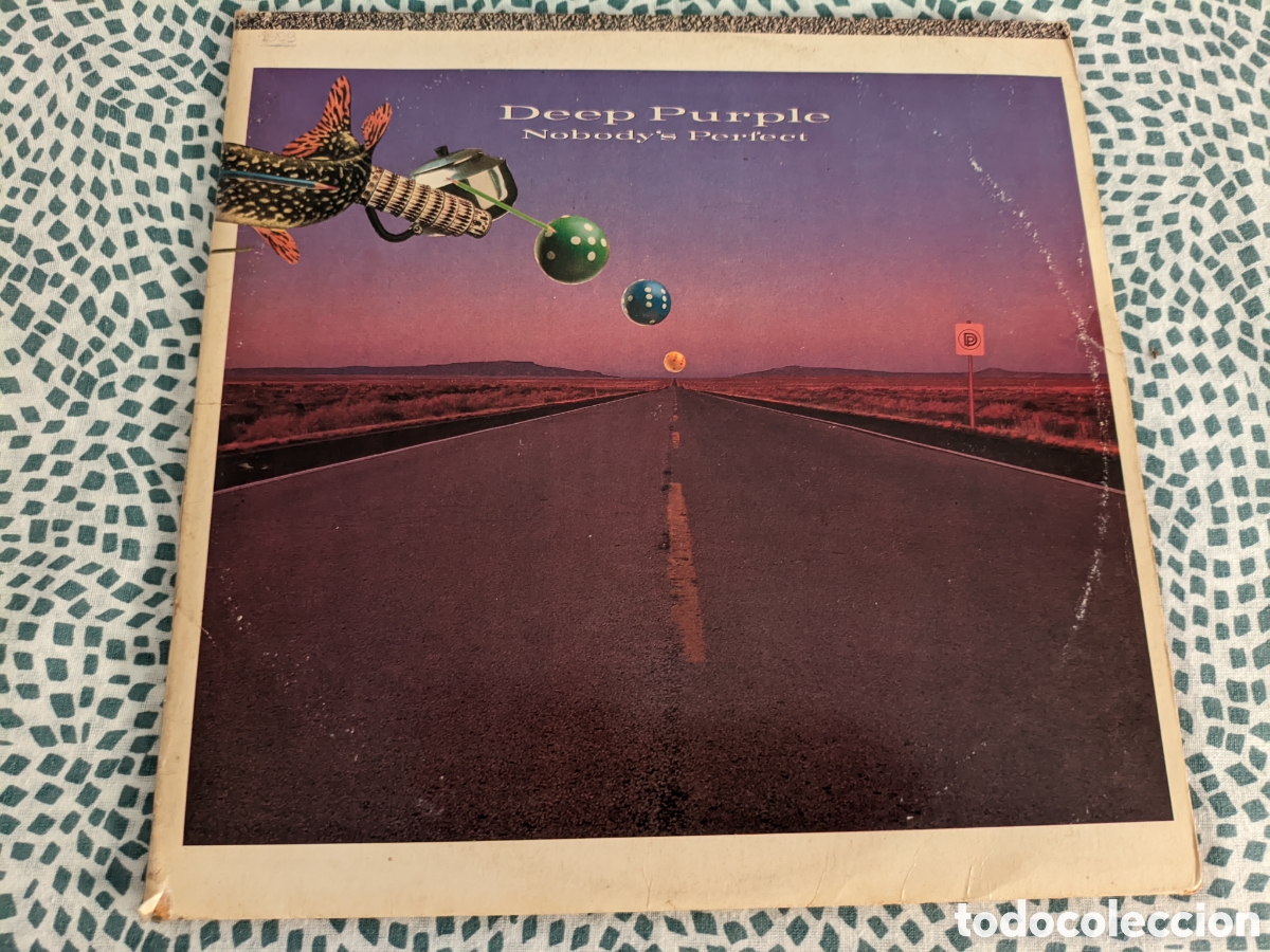 Discos de vinilo: // Deep Purple - Nobody's Perfect - Polydor Portugal 1988,2LPs gatefold
