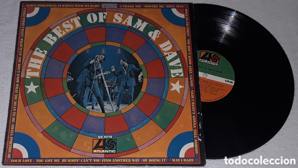 Discos de vinilo: LP - SAM & DAVE - THE BEST OF SAM & DAVE - SAM AND DAVE - THE BEST OF SAM AND DAVE