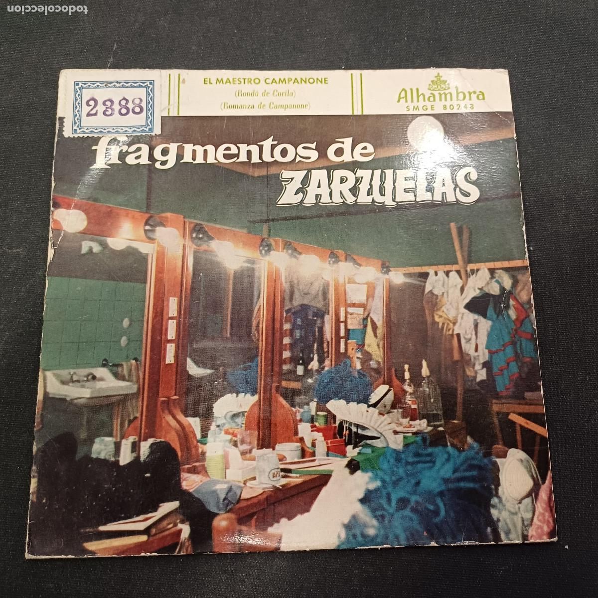 Discos de vinilo: ORQUESTA CISNEROS/EL MAESTRO CAMPANONE/SINGLE.