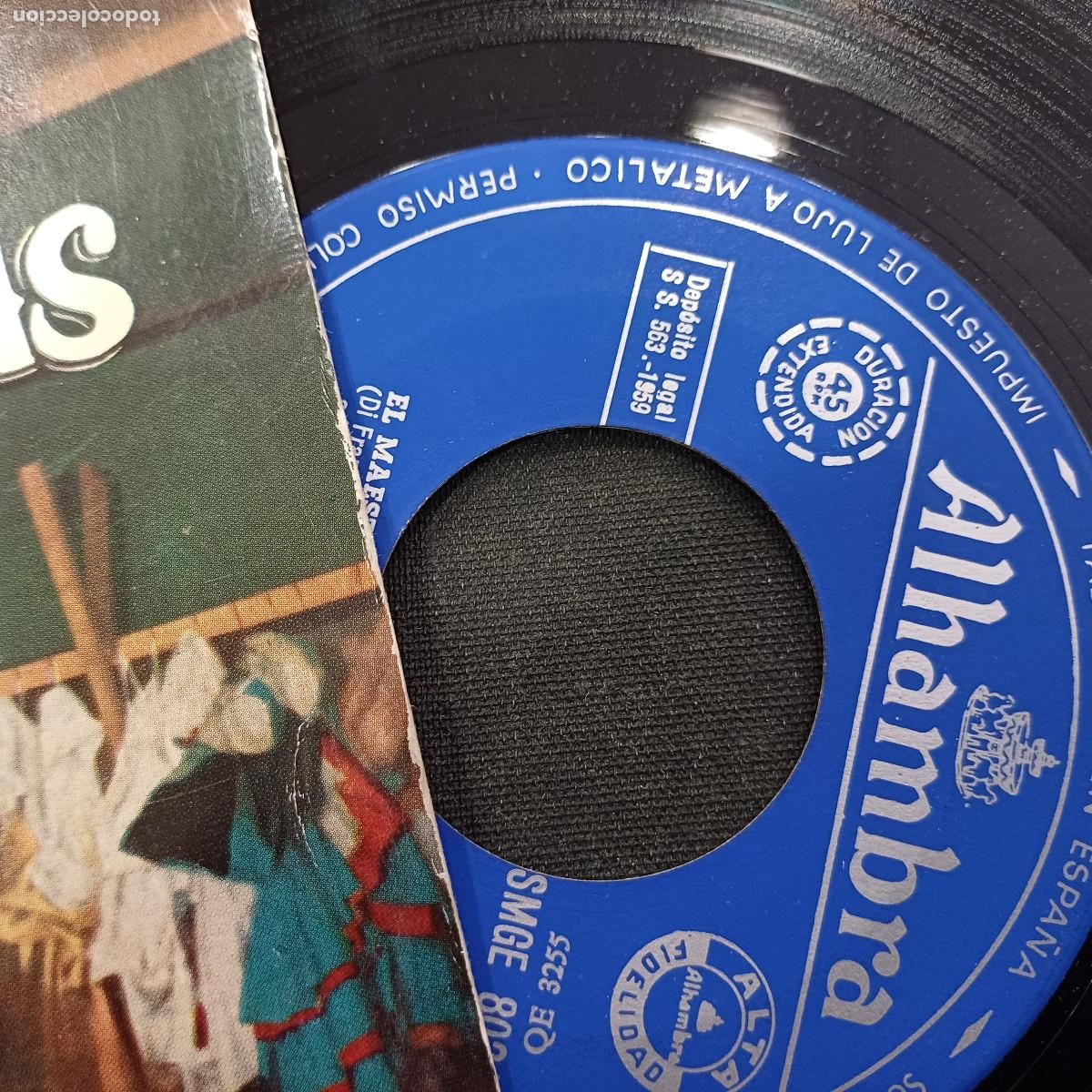 Discos de vinilo: ORQUESTA CISNEROS/EL MAESTRO CAMPANONE/SINGLE. - Foto 2