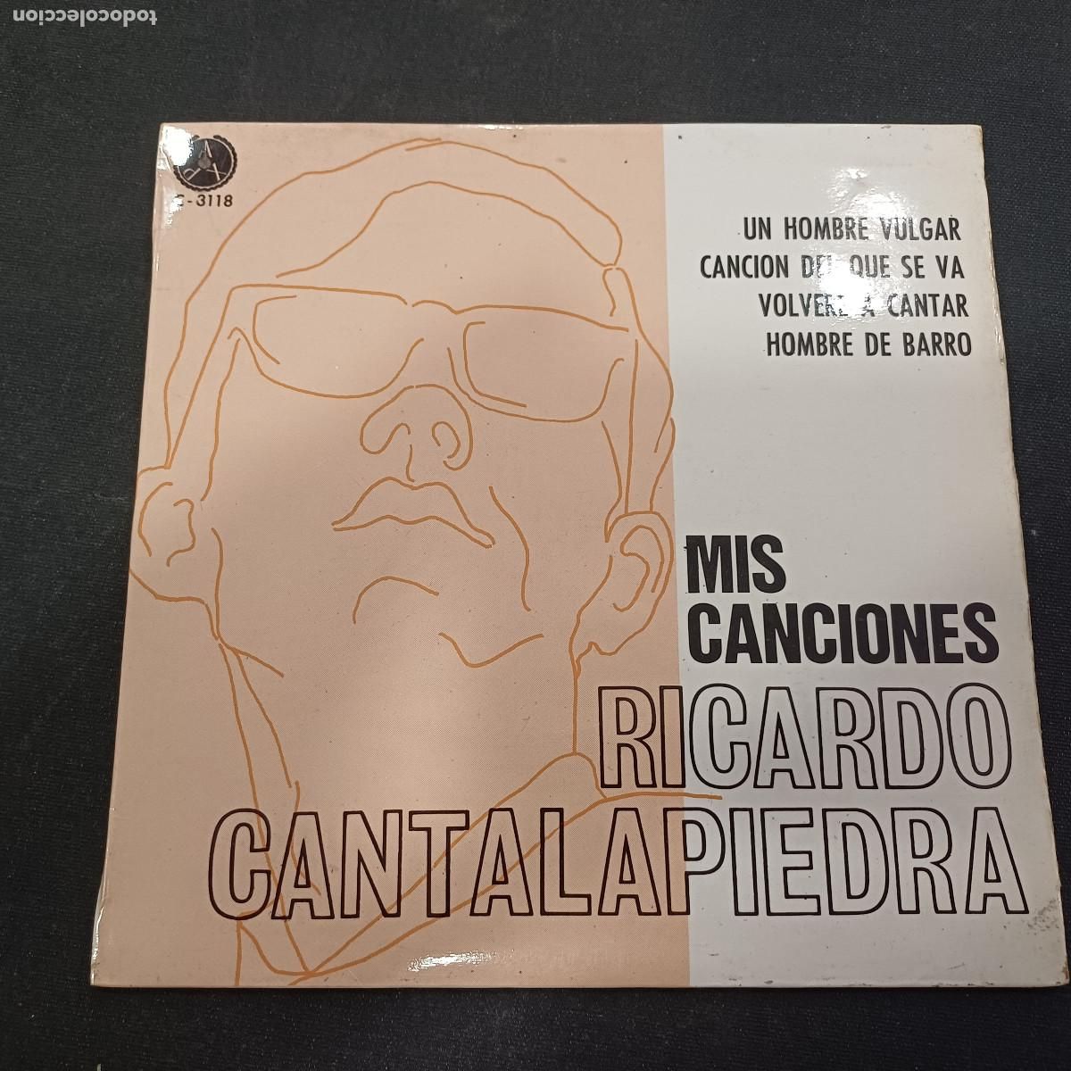 Discos de vinilo: RICARDO CANTALAPIEDRA/MIS CANCIONES/SINGLE. - Foto 1
