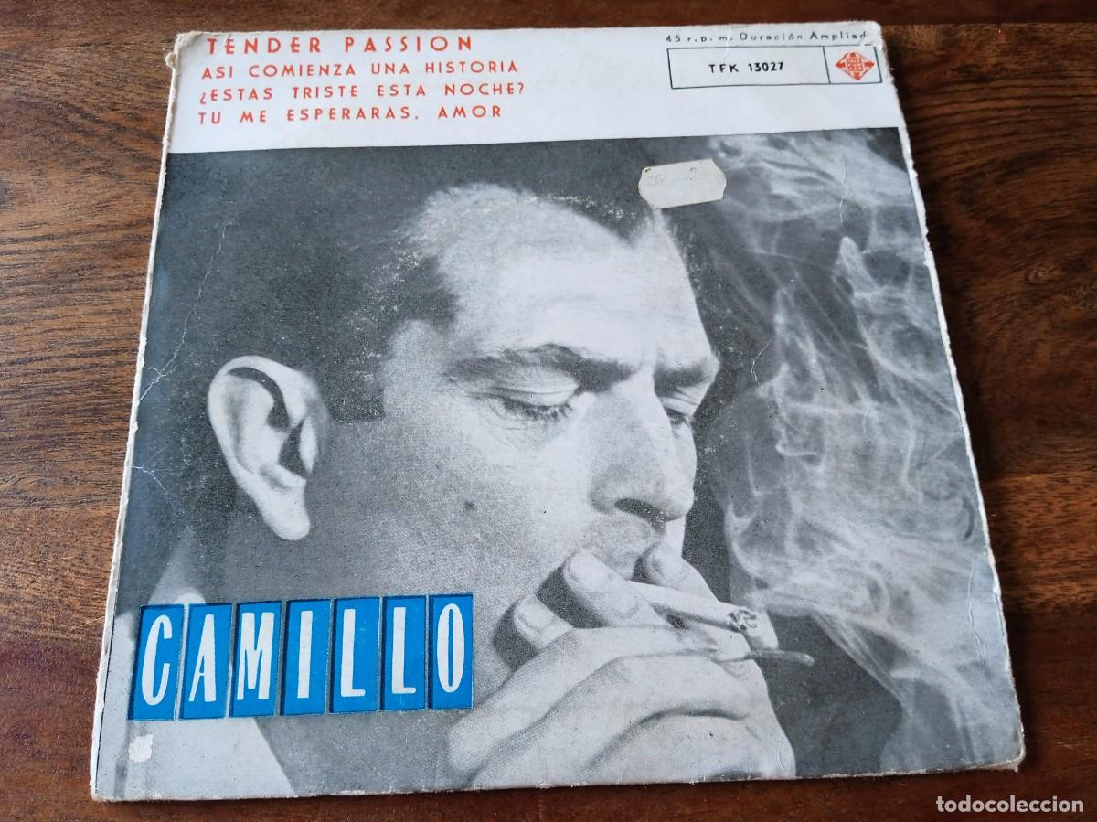 Discos de vinilo: Camillo Felgen - Tender passion, Asi comienza una historia - Single Ep original Telefunken 1962