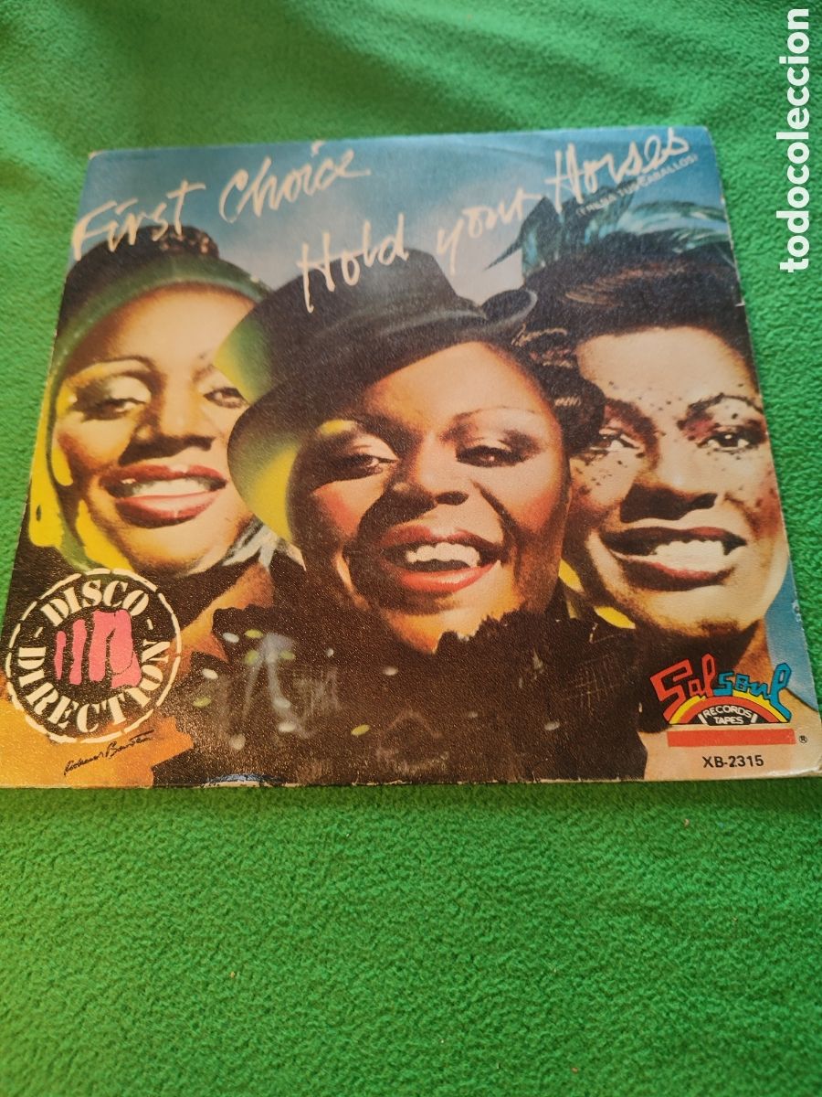 Discos de vinilo: First Choice - Hold your horses - Foto 1